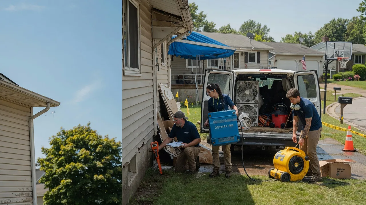 Ceiling Leak Cleanup in Palos Heights, IL near me